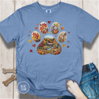Fall in New England Dog Paw T-shirt