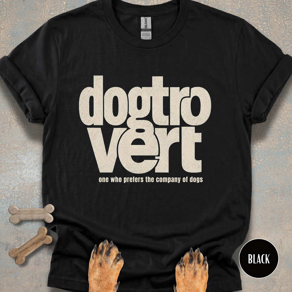 Dogtrovert Statment T-shirt