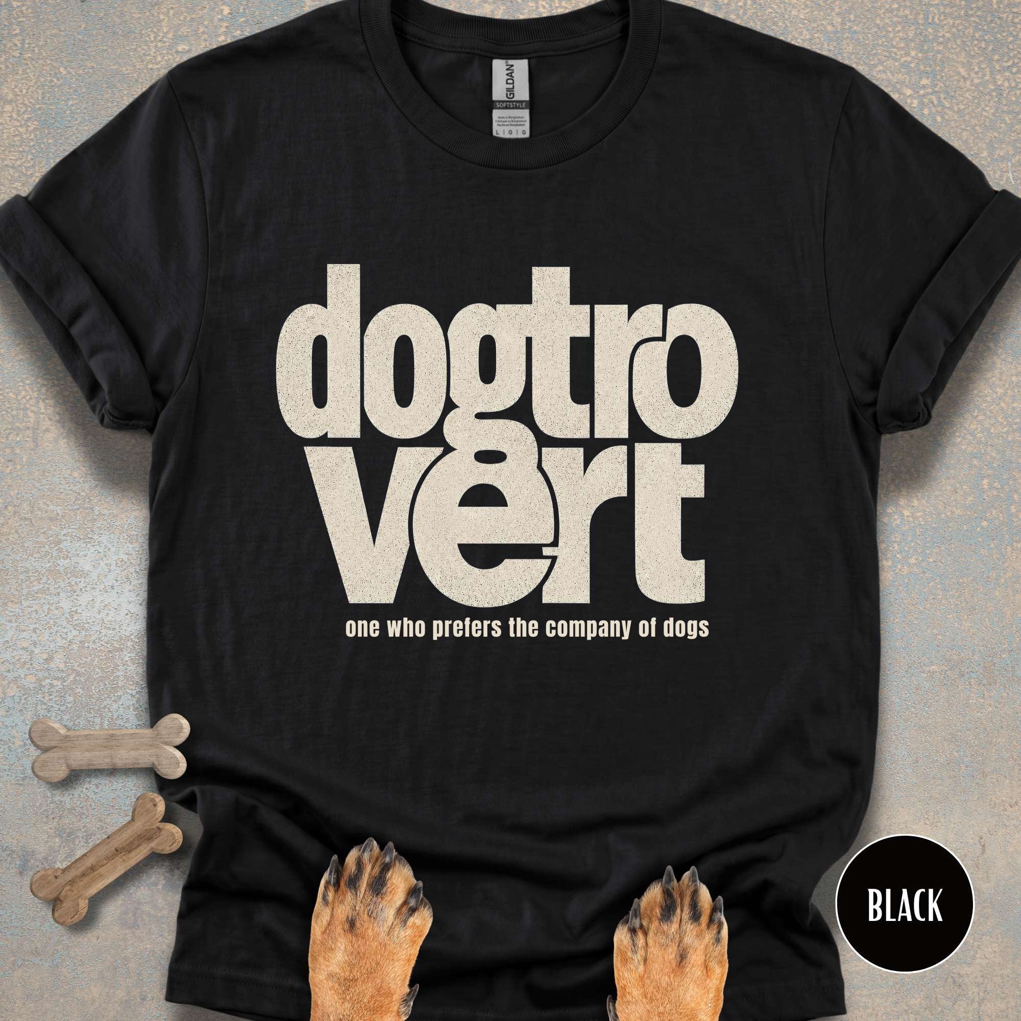 Dogtrovert Statment T-shirt