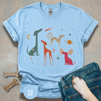 Retro Cosmic Dog T-Shirt
