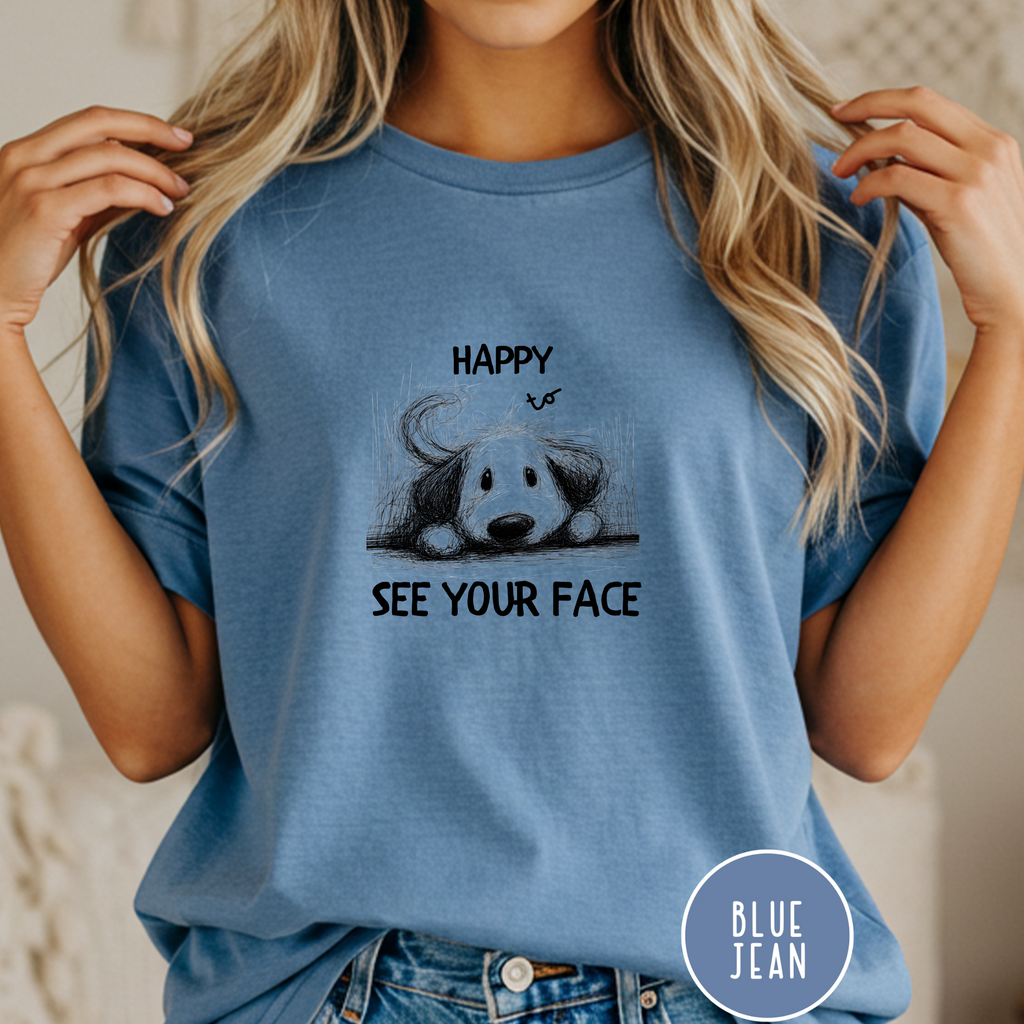Happy to See Your Face Teacher T-shirt