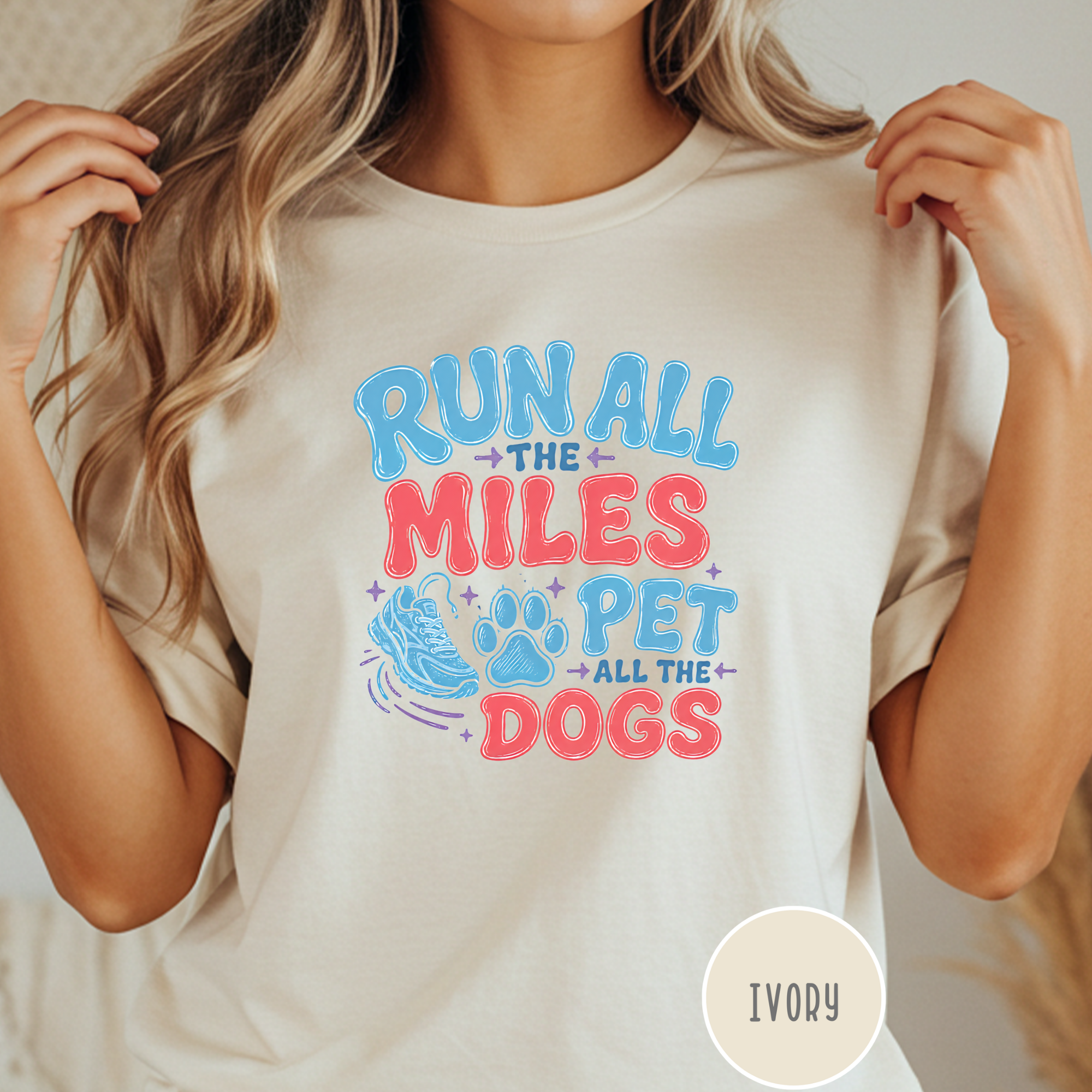 Run All the Miles  T-shirt
