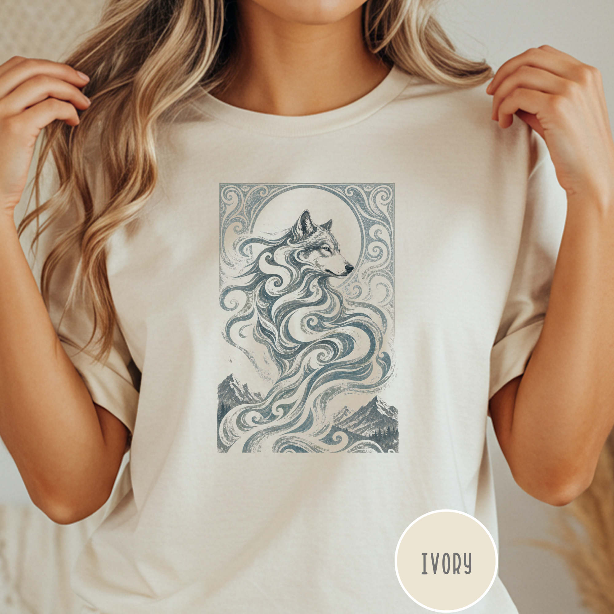 Spirit of the Wind Wolf T-shirt