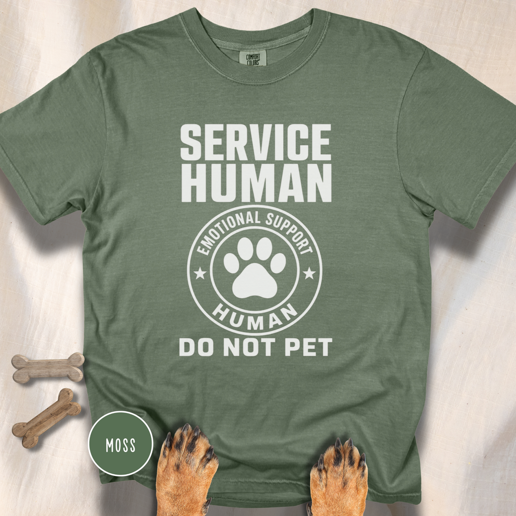 Service Human Do Not Pet T-shirt