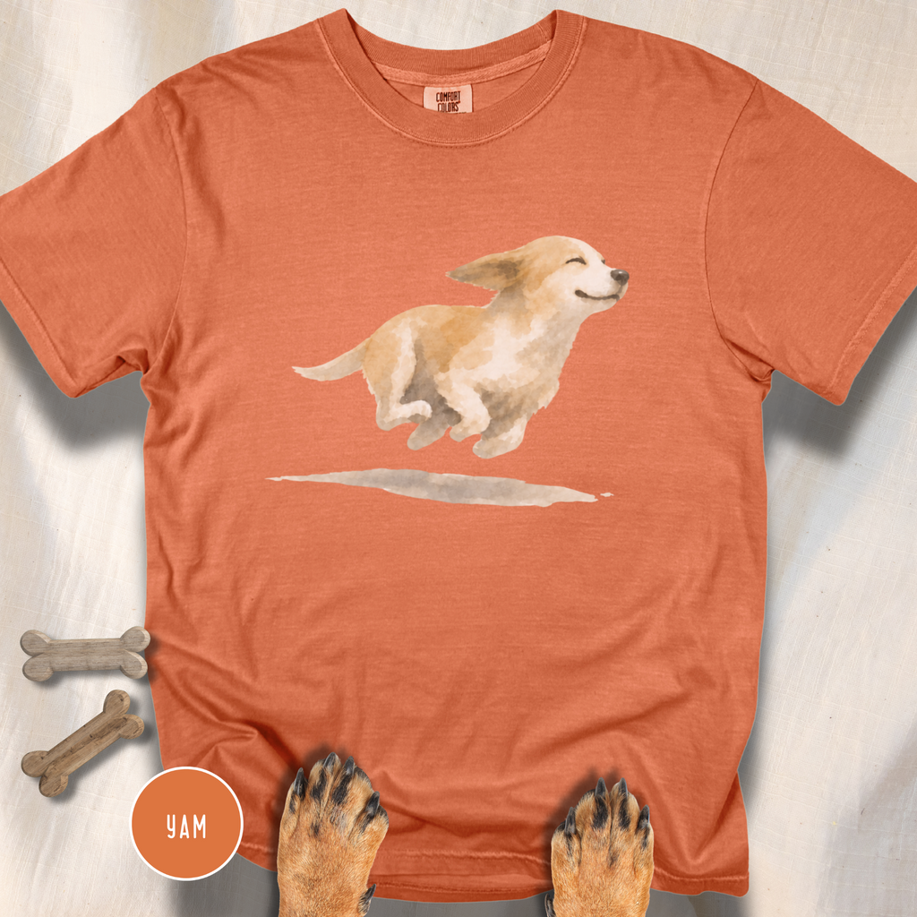Dog Zoomies Watercolor T-Shirt
