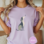When the Snow Flies Dog T-shirt
