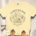Garden Dog Mom Paw Print T-shirt