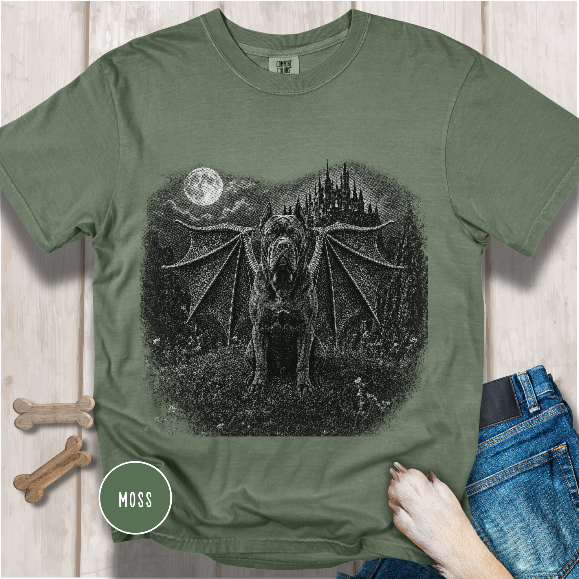 Mythic Guardian Cane Corso T-Shirt