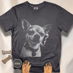 Born to be Wild Smoking Chihuahua T-shirt