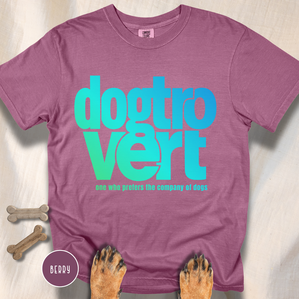 Dogtrovert Gradient T-shirt
