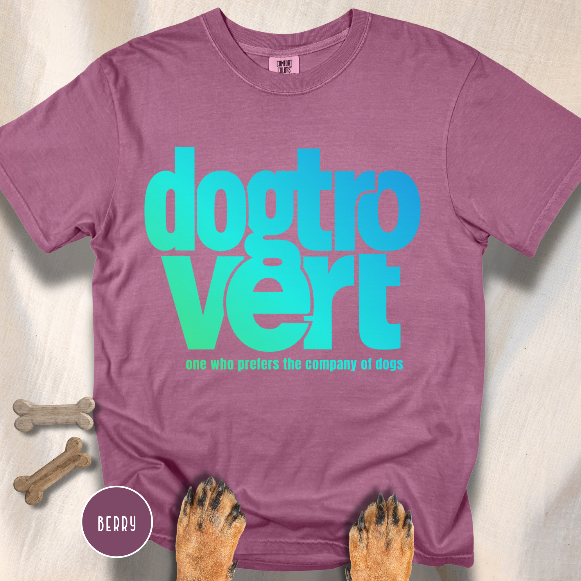 Dogtrovert Gradient T-shirt
