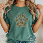 Paws in the Marsh Dog Paw T-Shirt