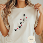 Paws and Hearts Trail T-shirt