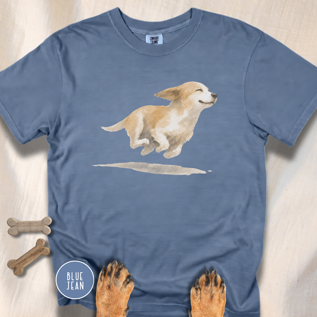 Dog Zoomies Watercolor T-Shirt