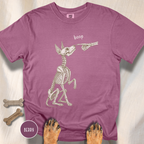 Skeleton Dog Boop  T-shirt