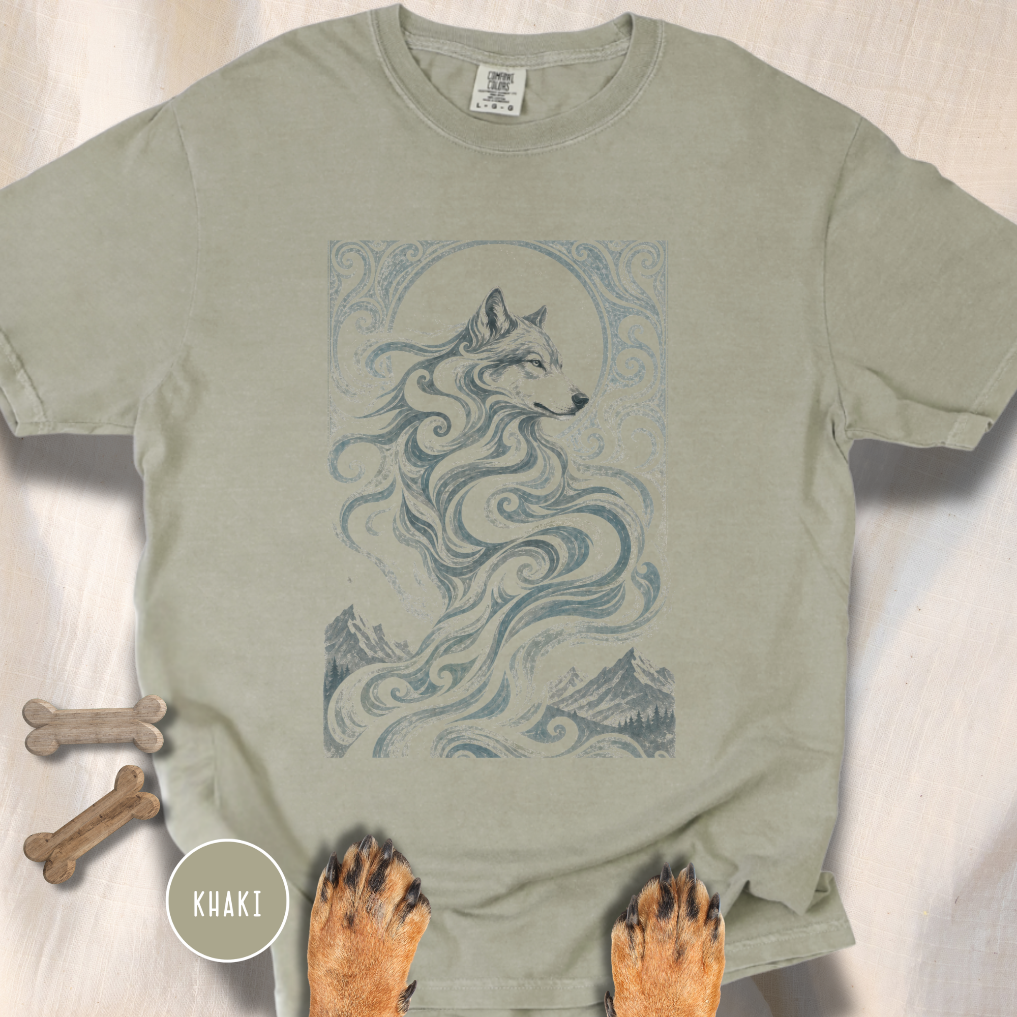 Spirit of the Wind Wolf T-shirt