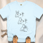 Frenchie > People Nom Nom  T-shirt