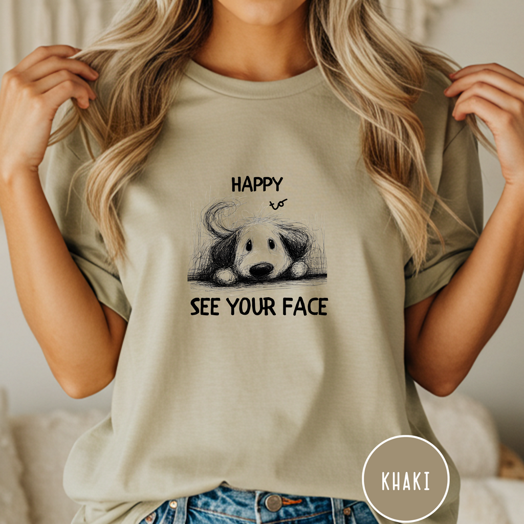 Happy to See Your Face Teacher T-shirt