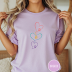 Heart Linked Paw T-shirt