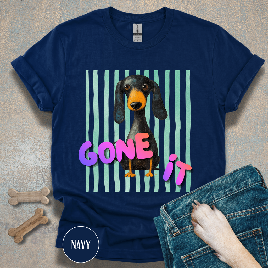 Dog Gone It Dachshund Graphic T-Shirt
