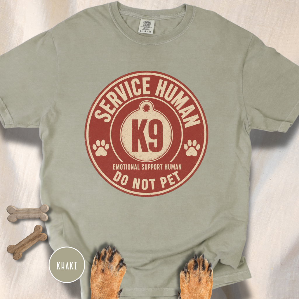 Service Human Do Not Pet  T-shirt