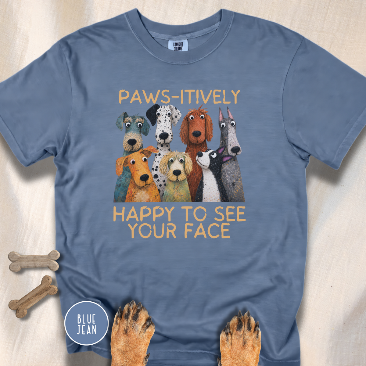 Paws-itively Happy T-shirt