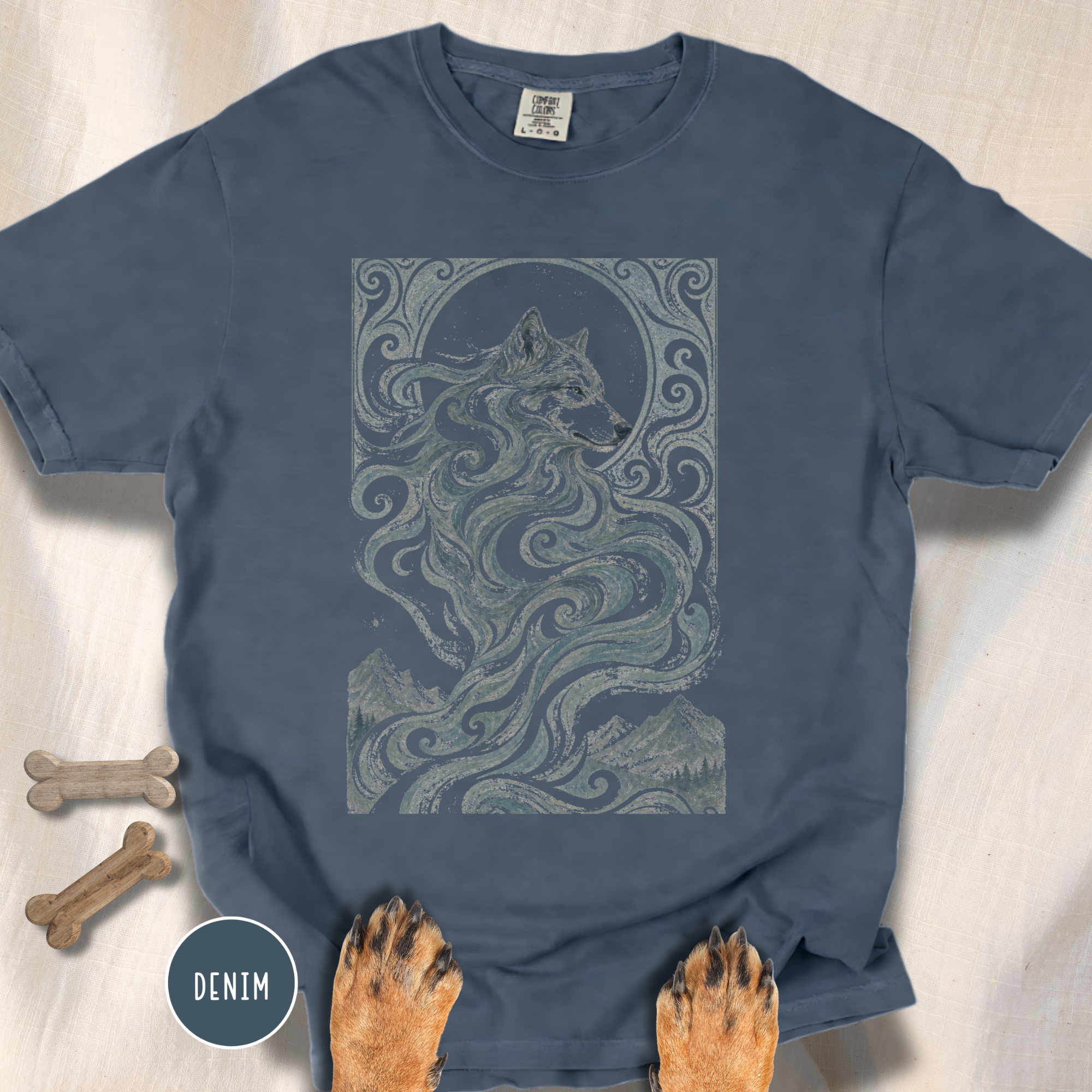 Spirit of the Wind Wolf T-shirt