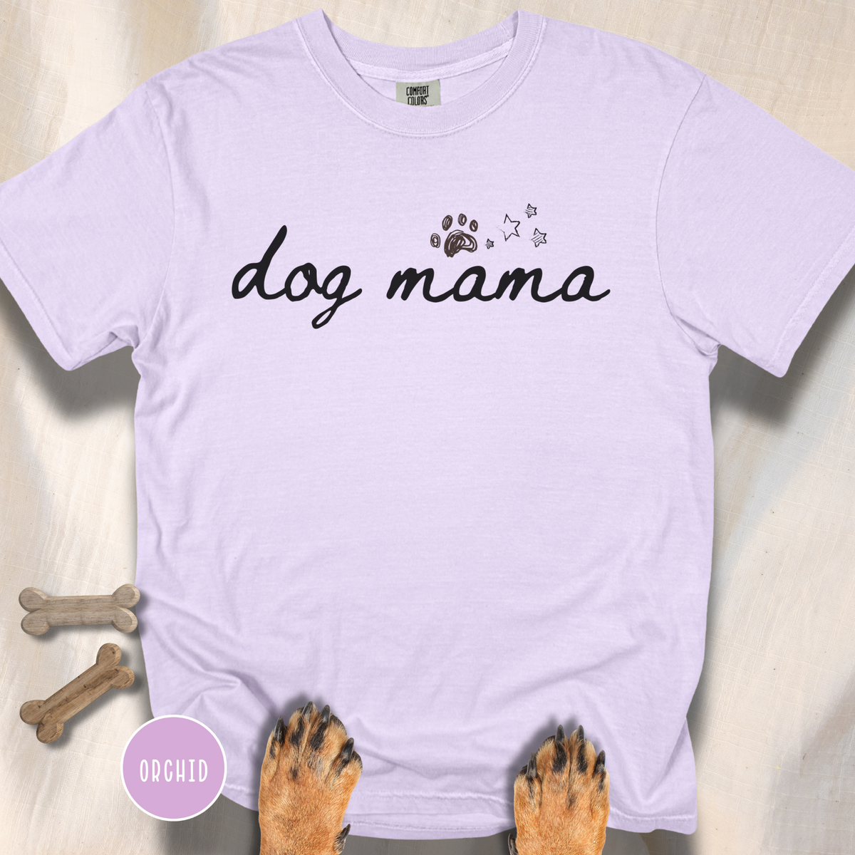 Dog Mama Paws & Stars T-shirt