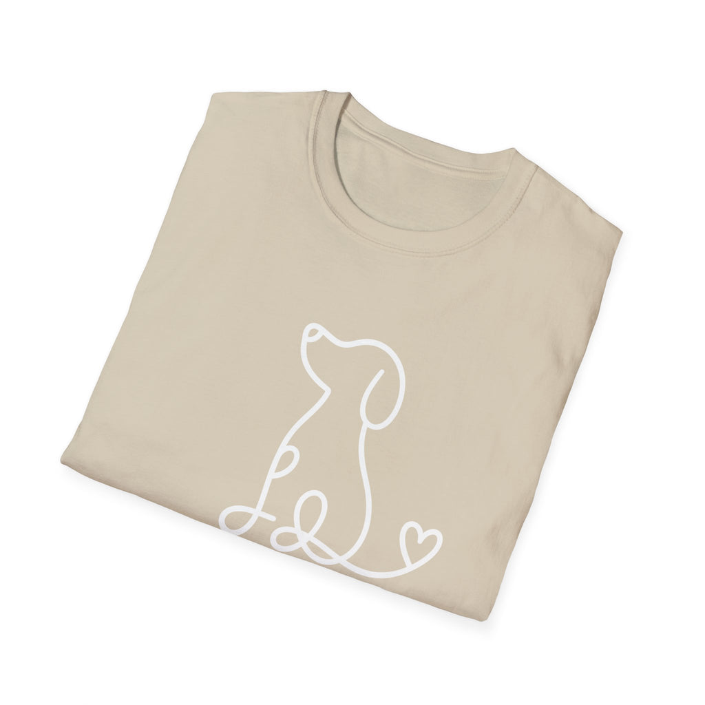 Doodle Dog-white- T-shirt