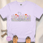 Among the Flowers and the Stars  T-shirt
