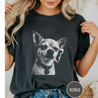 Born to be Wild Smoking Chihuahua T-shirt