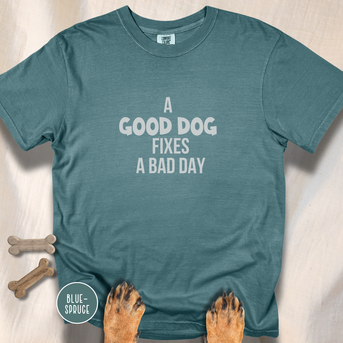 Good Dogs Fix Bad Days T-shirt