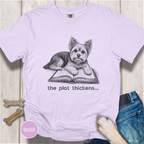 Yorkshire Terrier The Plot Thickens T-shirt