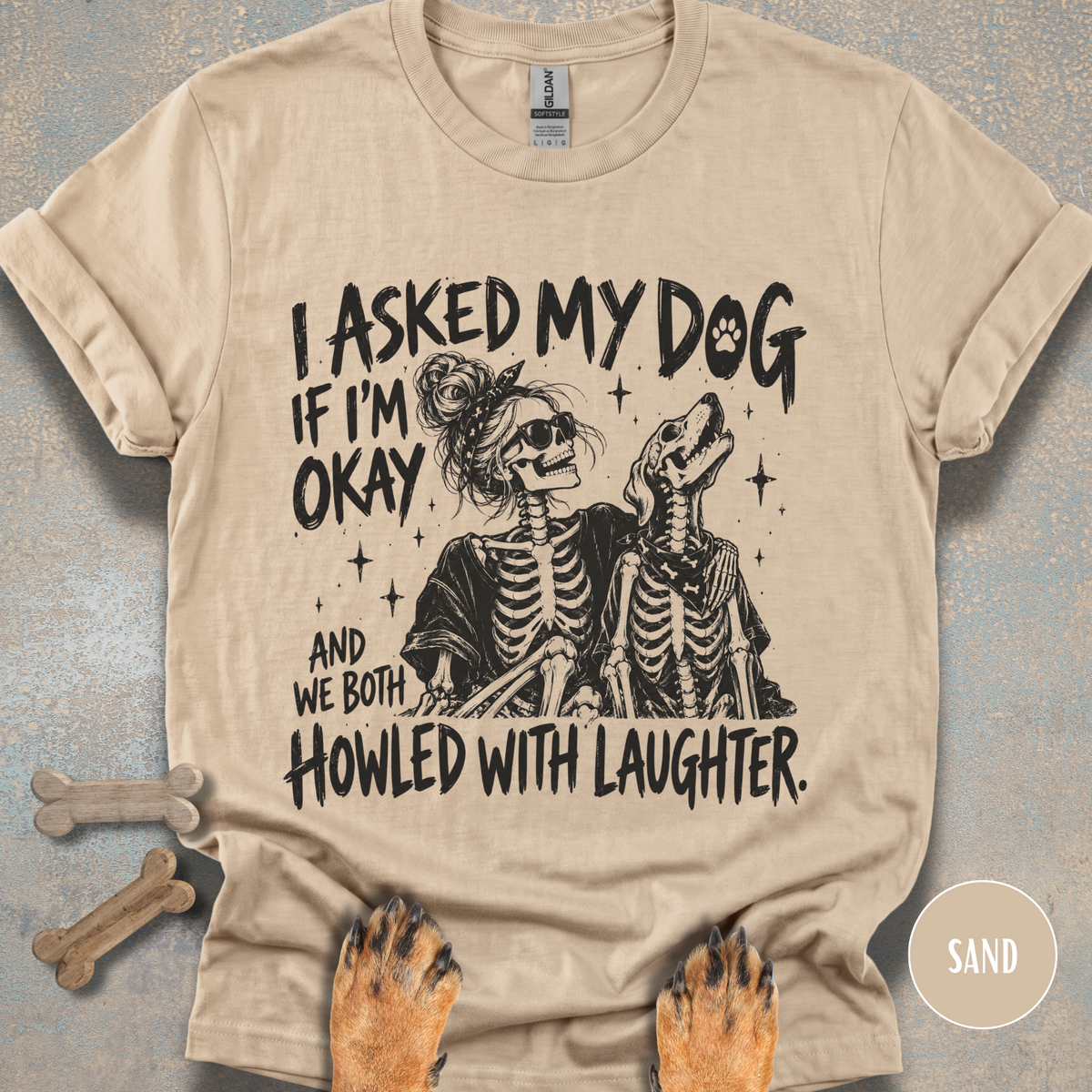 Howled with Laughter T-shirt