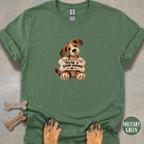 Positive Crochet Pup T-shirt