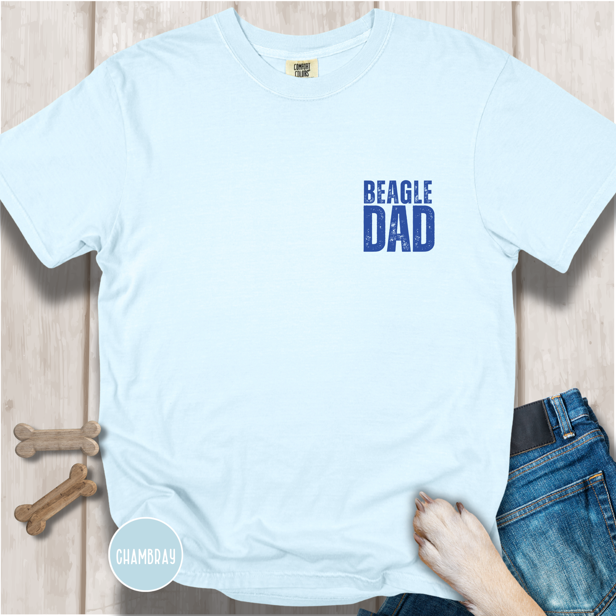 Beagle Dad Club T-shirt
