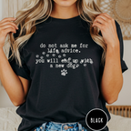 Life Advice New Dog T-shirt