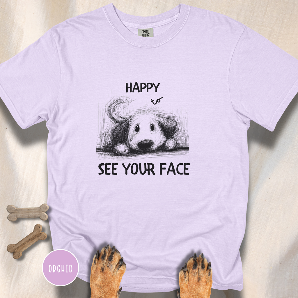 Happy to See Your Face Teacher T-shirt