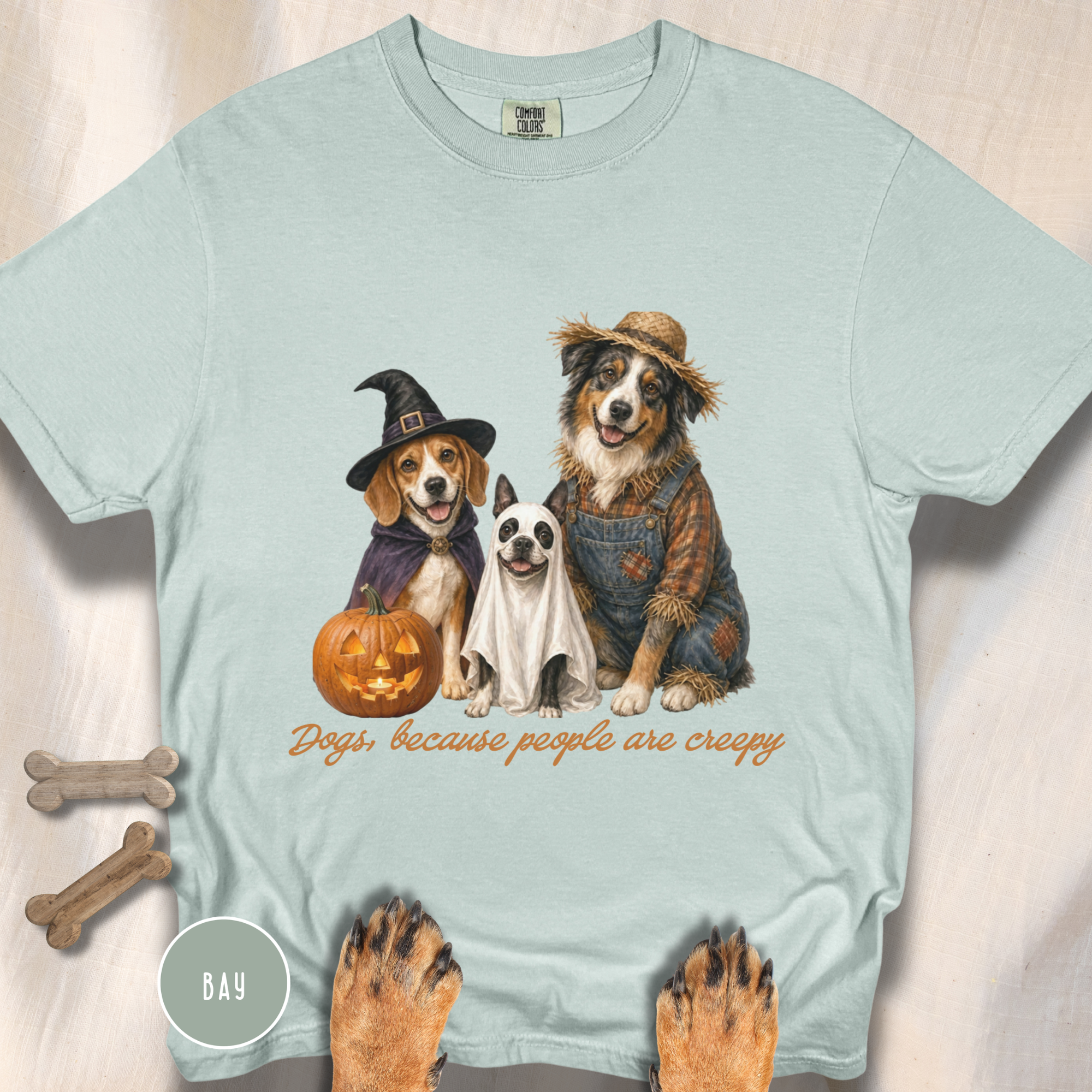 Dogs, Because People are Creepy T-shirt