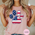 American Flag Pawtriot T-shirt