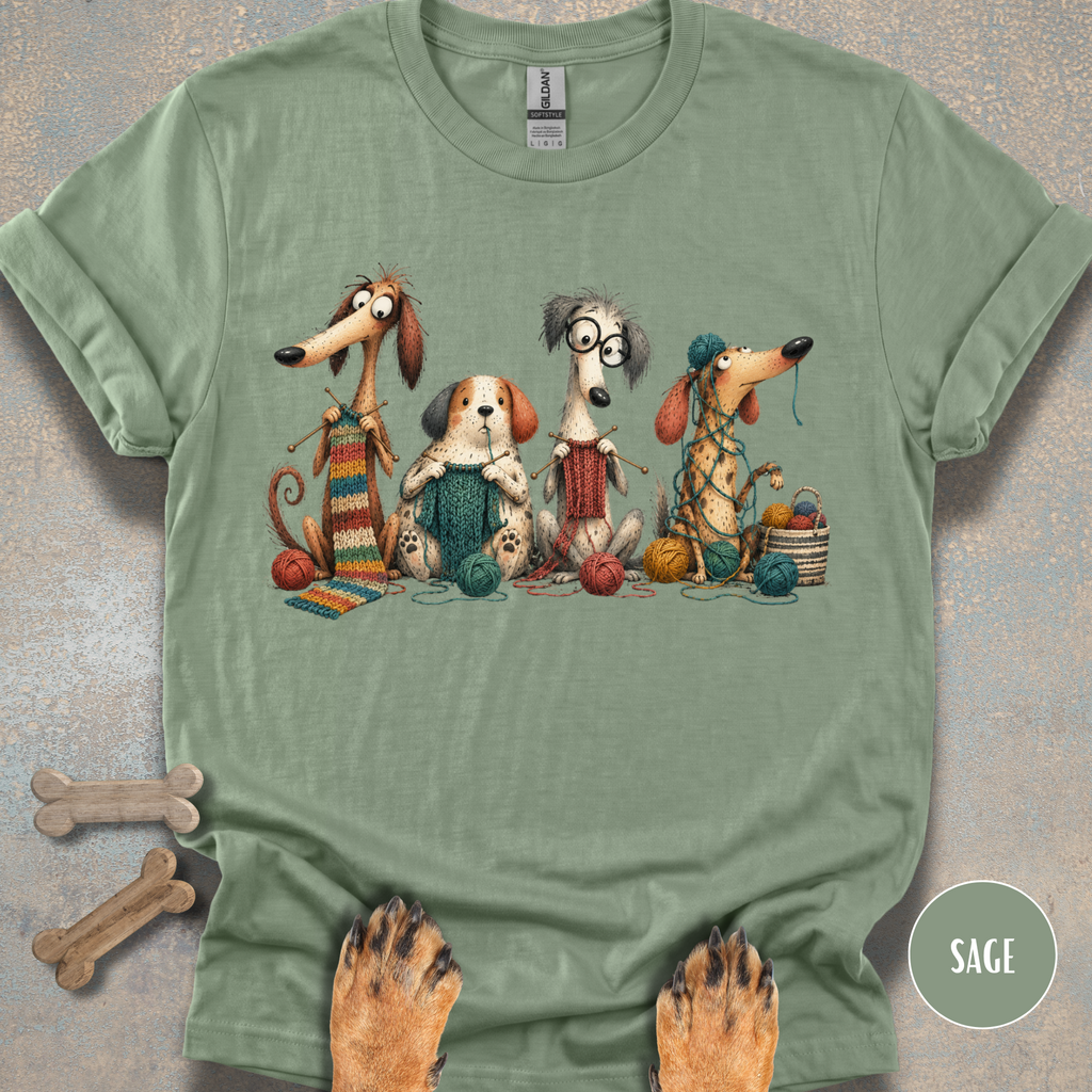Dog Knitters T-shirt