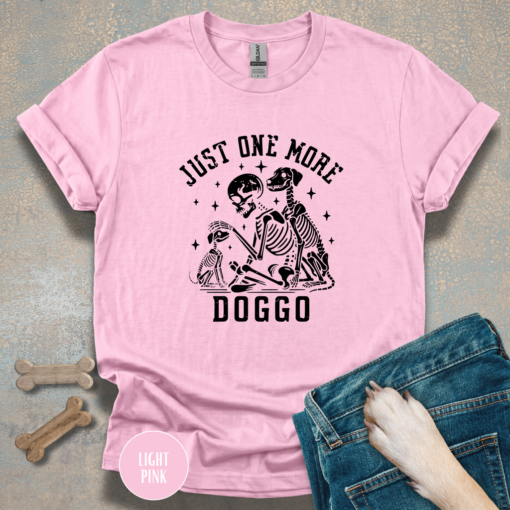 Just One More Doggo Tee | Skeleton Rescue Dog Lover T-shirt