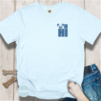 OH Hi Dog Nose Blue T-shirt