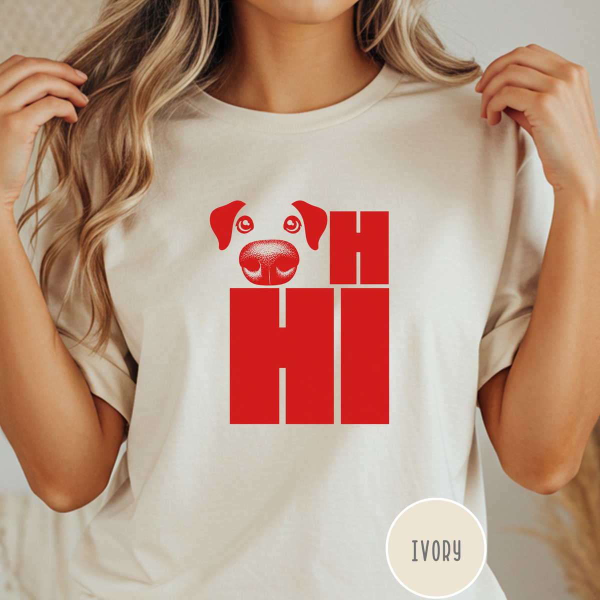 Oh Hi Dog Nose T-shirt