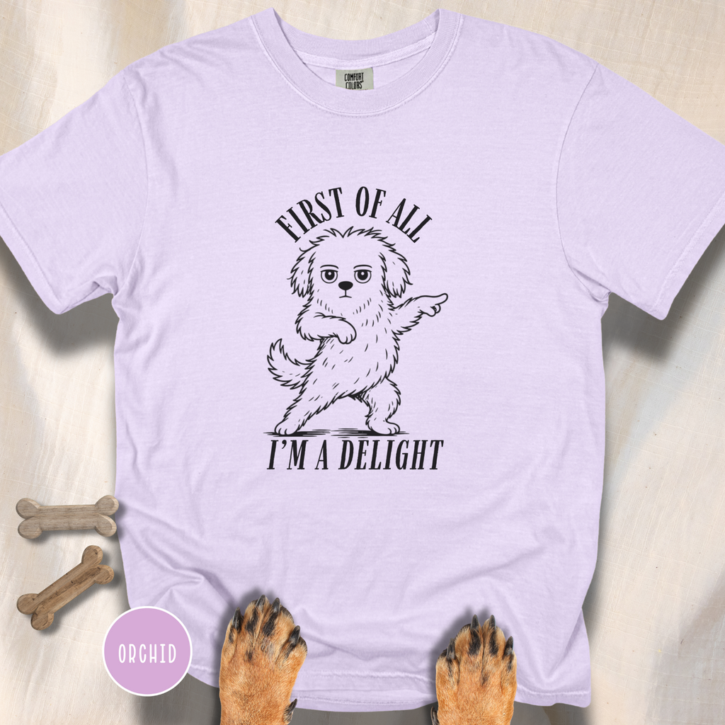 First of All I'm a Delight T-shirt