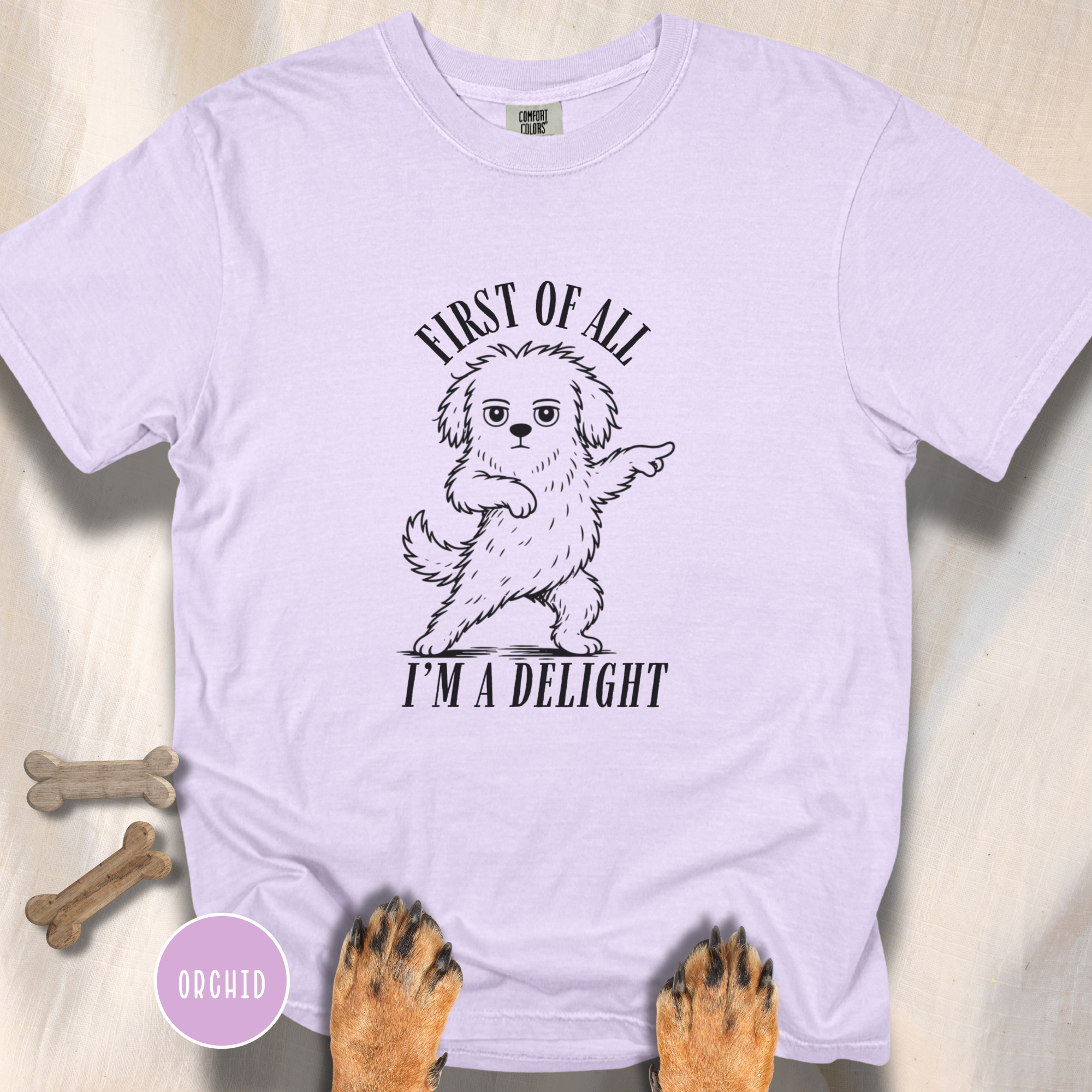 First of All I'm a Delight T-shirt