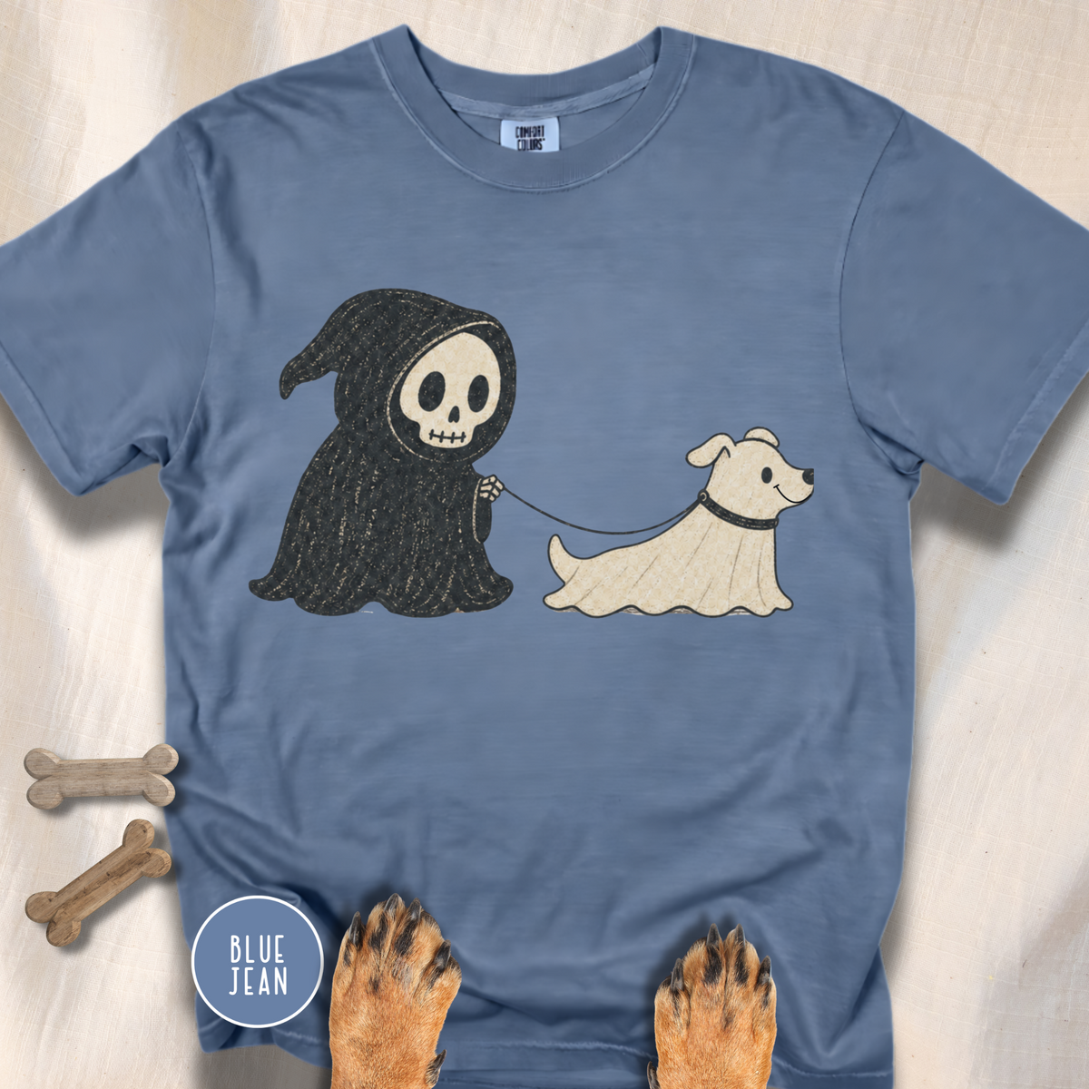 Reaper Walks the Dog T-shirt