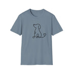 Doodle Dog-black- T-shirt