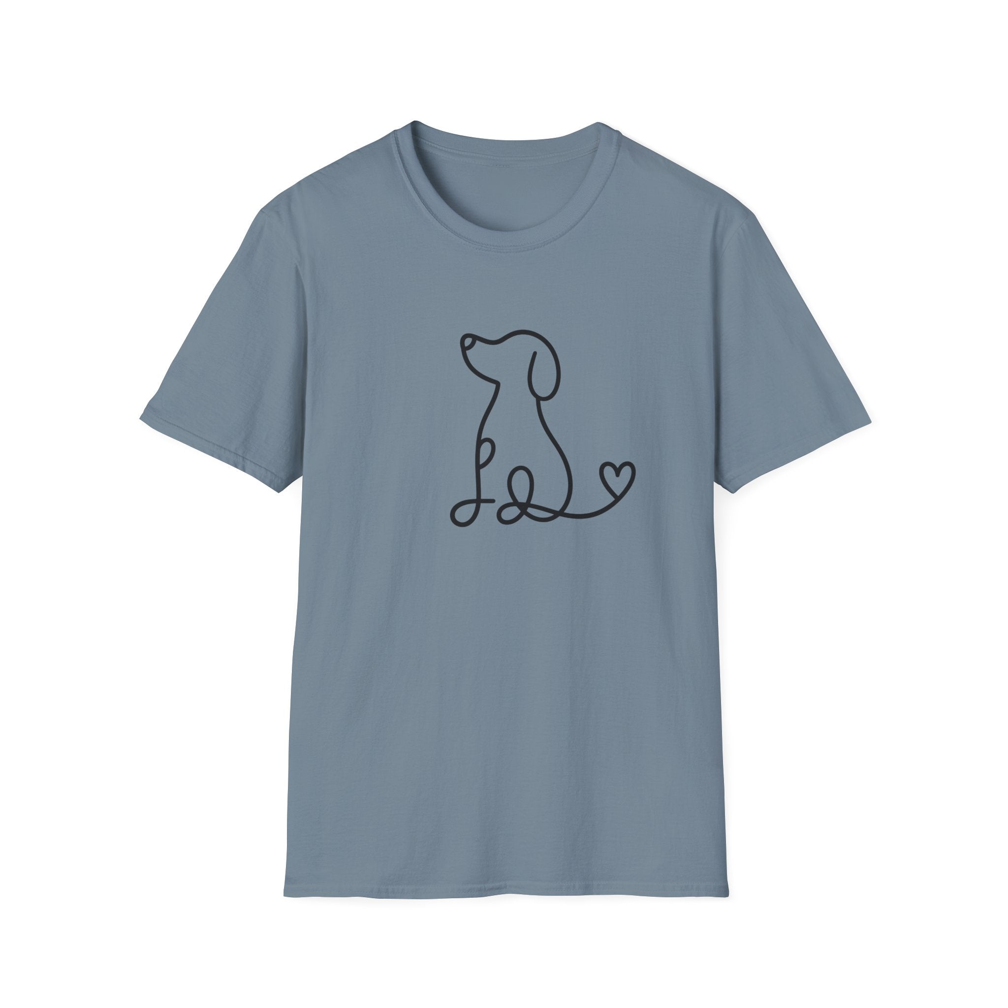 Doodle Dog-black- T-shirt