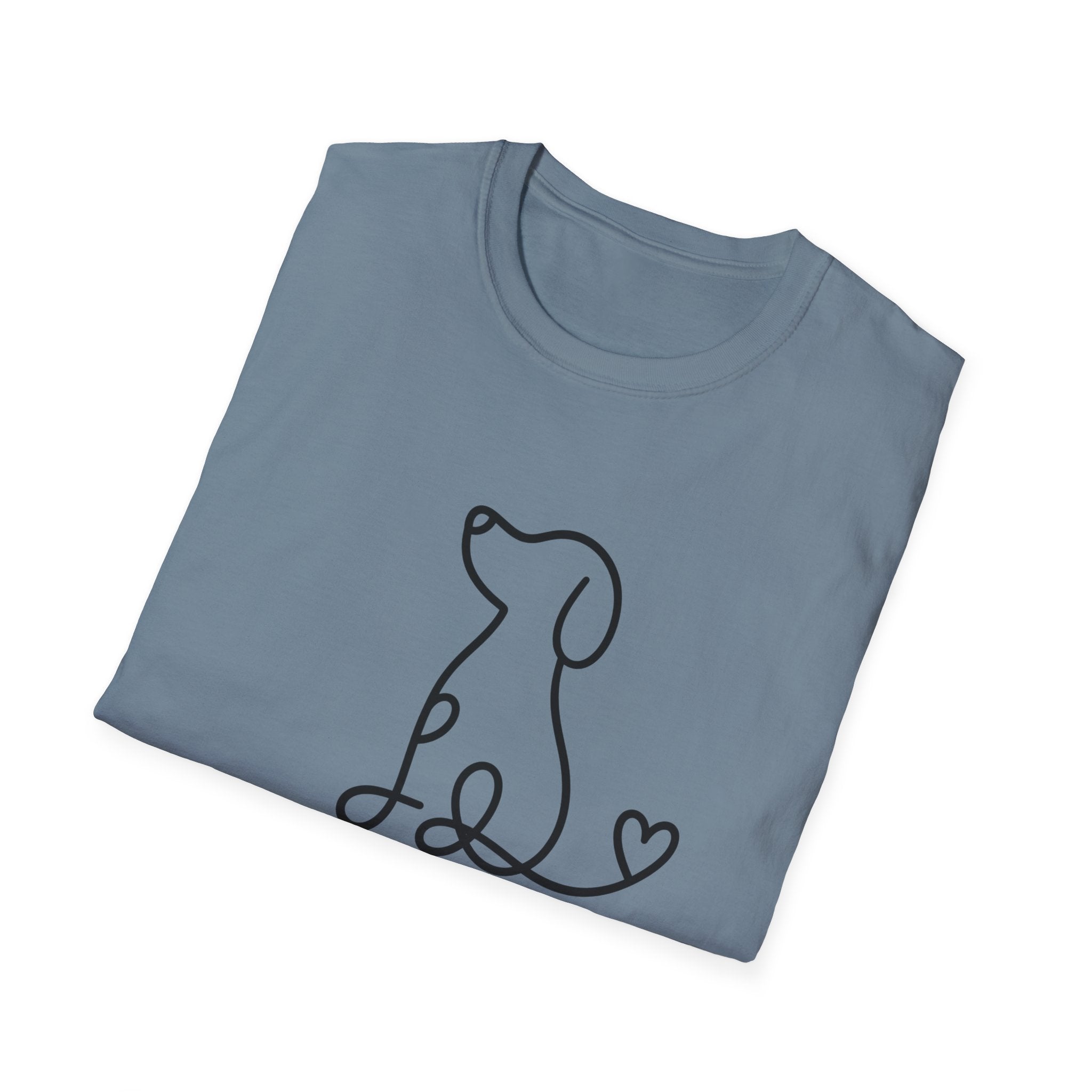 Doodle Dog-black- T-shirt